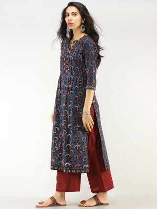 Bahaar Rafya - Set of Kurta Palazzo & Dupatta - KS46A2256D