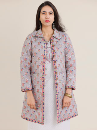 Shishir Kavya Quilted Reversible Jacket