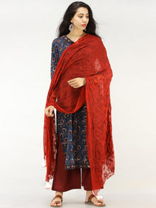 Bahaar Rafya - Set of Kurta Palazzo & Dupatta - KS46A2256D