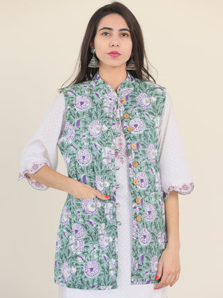 Shishir Nayan Quilted Reversible Sleeveless Jacket