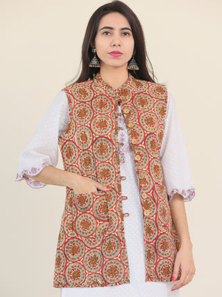 Shishir Adya Quilted Reversible Sleeveless Jacket