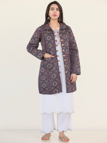 Shishir Falak Ajrakh Quilted Reversible Jacket – InduBindu