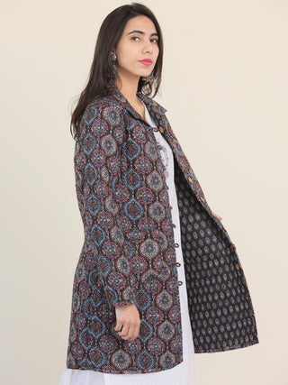 Shishir Bahaar Ajrakh Quilted Reversible Jacket