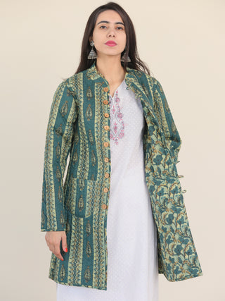 Shishir Yahvi Ajrakh Quilted Reversible Jacket