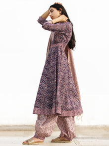 Nayab Beena - Set of Anarkali Kurta Salwar Pants & Dupatta - KS69C2530D
