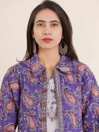 Shishir Navya Quilted Reversible Jacket