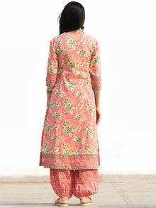 Nayab Rawza - Set of Kurta Salwar Pants & Dupatta - KS03B2542D