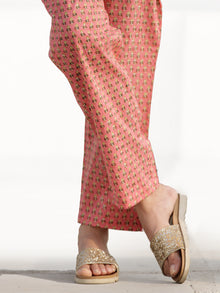 Nayab Saania - Set of Anarkali Kurta Pants & Dupatta - KS13B2542D