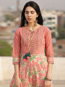 Nayab Saania - Set of Anarkali Kurta Pants & Dupatta - KS13B2542D