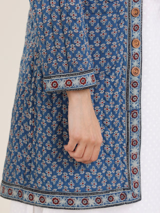 Shishir Roheen Ajrakh Quilted Reversible Jacket