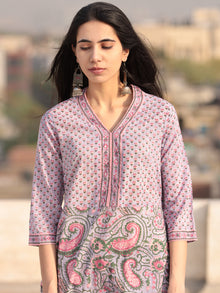 Nayab Parizaad - Set of Kurta Pants & Dupatta - KS59E2536D