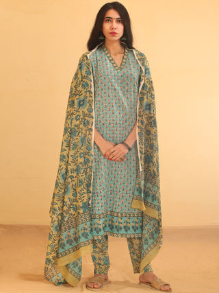 Utsav Aaina - Kurta Pants & Dupatta - KS19A2580D