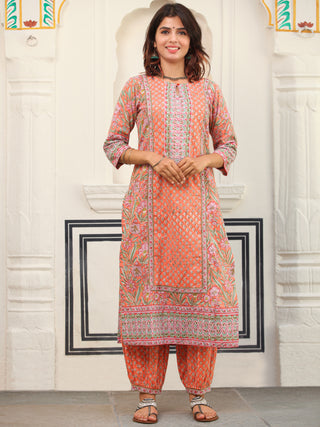 Jashn Samiyana Set Of Kurta Salwar Pants Dupatta