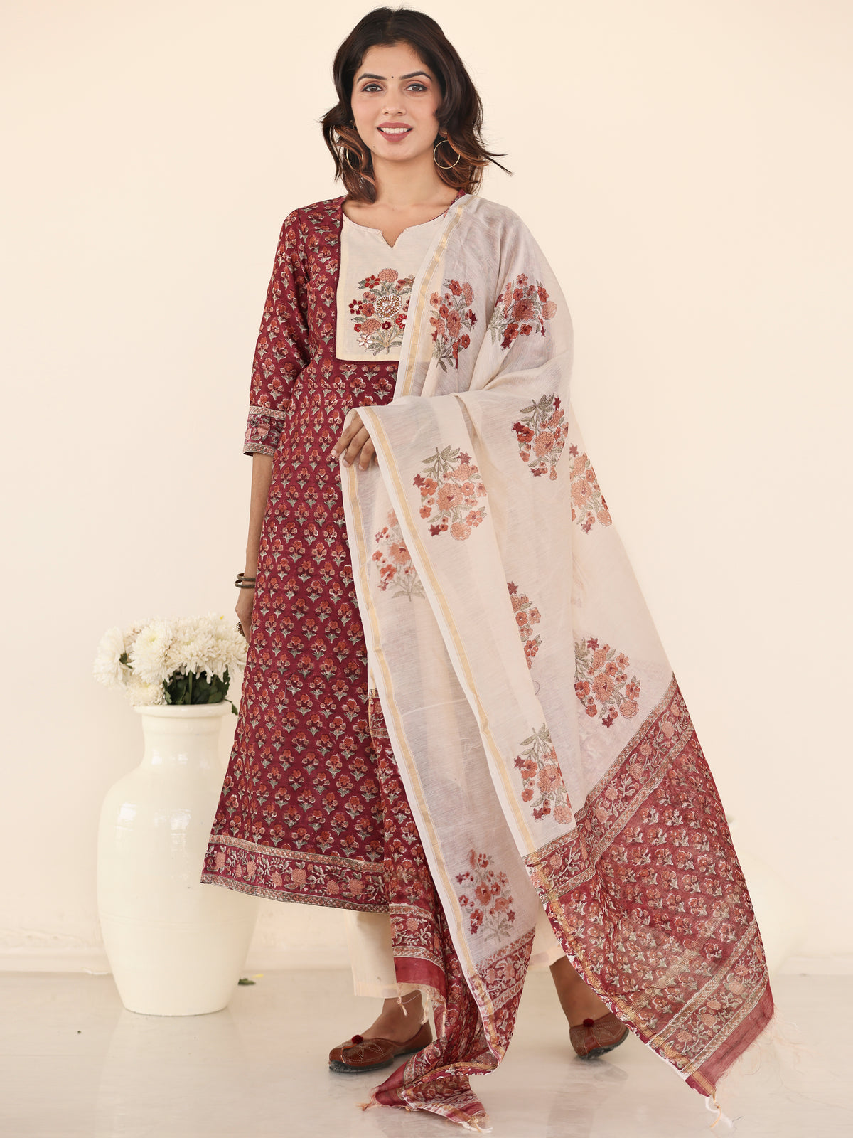 Jashn Lamha Chanderi Dupatta