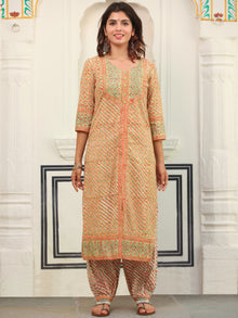 Jashn Kohinoor Set Of Kurta Salwar Pants Dupatta