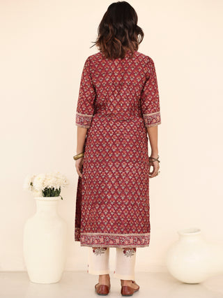 Jashn Lahma Set Of Kurta Pants Chanderi Dupatta
