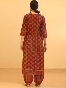 Nayab Fazeen - Set of Kurta Salwar Pants & Dupatta - KS50C2547D