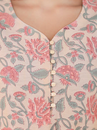 Utsav Saanvi Set Of Silk Kurta Pants Dupatta