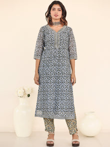 Utsav Aanchal Set Of Silk Kurta Pants Dupatta