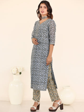 Utsav Aanchal Chanderi Silk Kurta