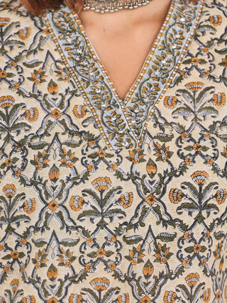 Utsav Paramita Chanderi Silk Kurta