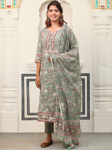 Jashn Pari Set Of Kurta Pants Dupatta