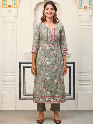 Jashn Pari Set Of Kurta Pants Dupatta