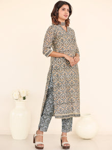 Utsav Paramita Set Of Silk Kurta Pants Dupatta