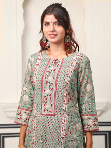 Test Set Of Kurta Salwar Pants Dupatta