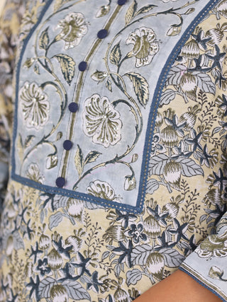 Utsav Tara Chanderi Silk Kurta