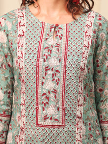 Test Set Of Kurta Salwar Pants Dupatta