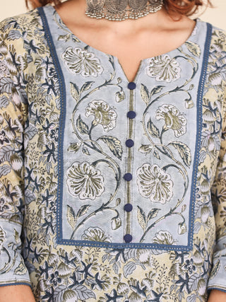 Utsav Tara Chanderi Silk Kurta