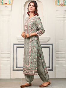 Test Set Of Kurta Salwar Pants Dupatta