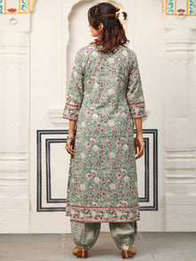 Test Set Of Kurta Salwar Pants Dupatta