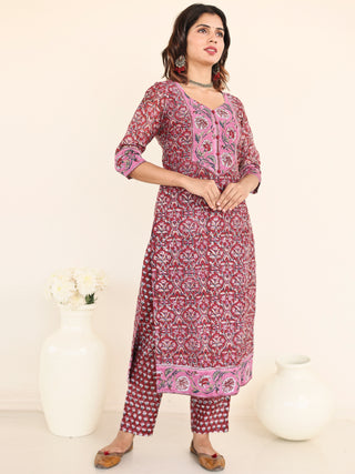 Utsav Kaamya Chanderi Silk Kurta