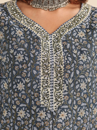 Utsav Wamika Chanderi Silk Kurta