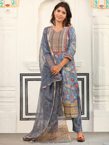 Jashn Aaliyah Set Of Kurta Pants Dupatta