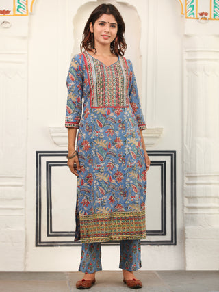 Jashn Aaliyah Set Of Kurta Pants Dupatta