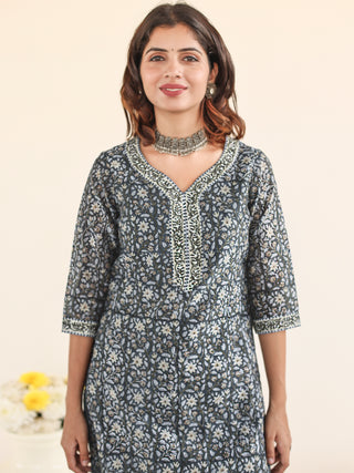 Utsav Wamika Chanderi Silk Kurta