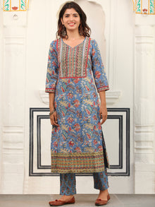Jashn Aaliyah Set Of Kurta Pants Dupatta