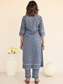Jashn Taashi Set Of Kurta Pants Kota Doria Dupatta