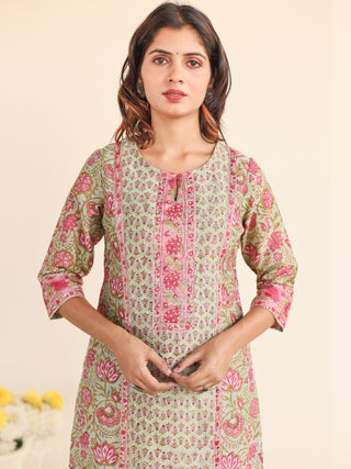 Utsav Maanvi Chanderi Silk Kurta