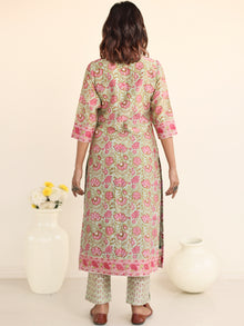 Utsav Maanvi Set Of Silk Kurta Pants Dupatta