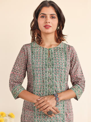 Jashn Daamini Set Of Kurta Pants Dupatta