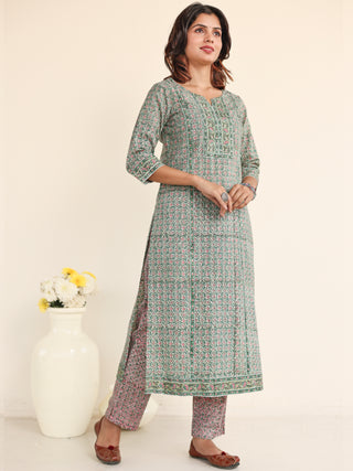 Jashn Ragini Set Of Kurta Pants Dupatta