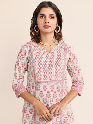 Jashn Meera Set Of Kurta Pants Dupatta