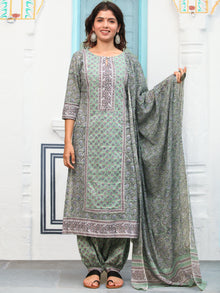 Jashn Mansa Set Of Kurta Salwar Pants Dupatta