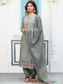 Jashn Mansa Set Of Kurta Salwar Pants Dupatta
