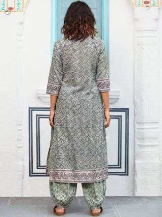 Jashn Mansa Set Of Kurta Salwar Pants Dupatta