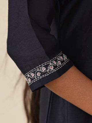 Utsav Shyla Chanderi Silk Kurta